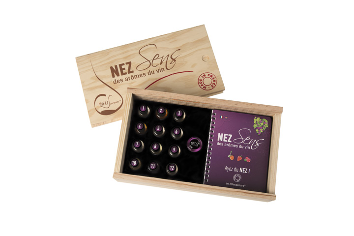 Coffret arômes du vin